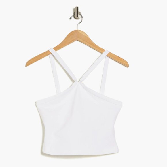 French Connection Halter Cross-Back Top | White | NWT | Medium - Picture 4 of 4